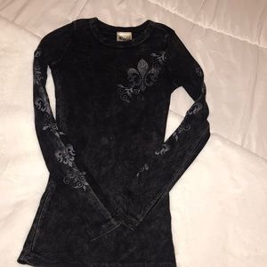 Vocal top small long sleeve